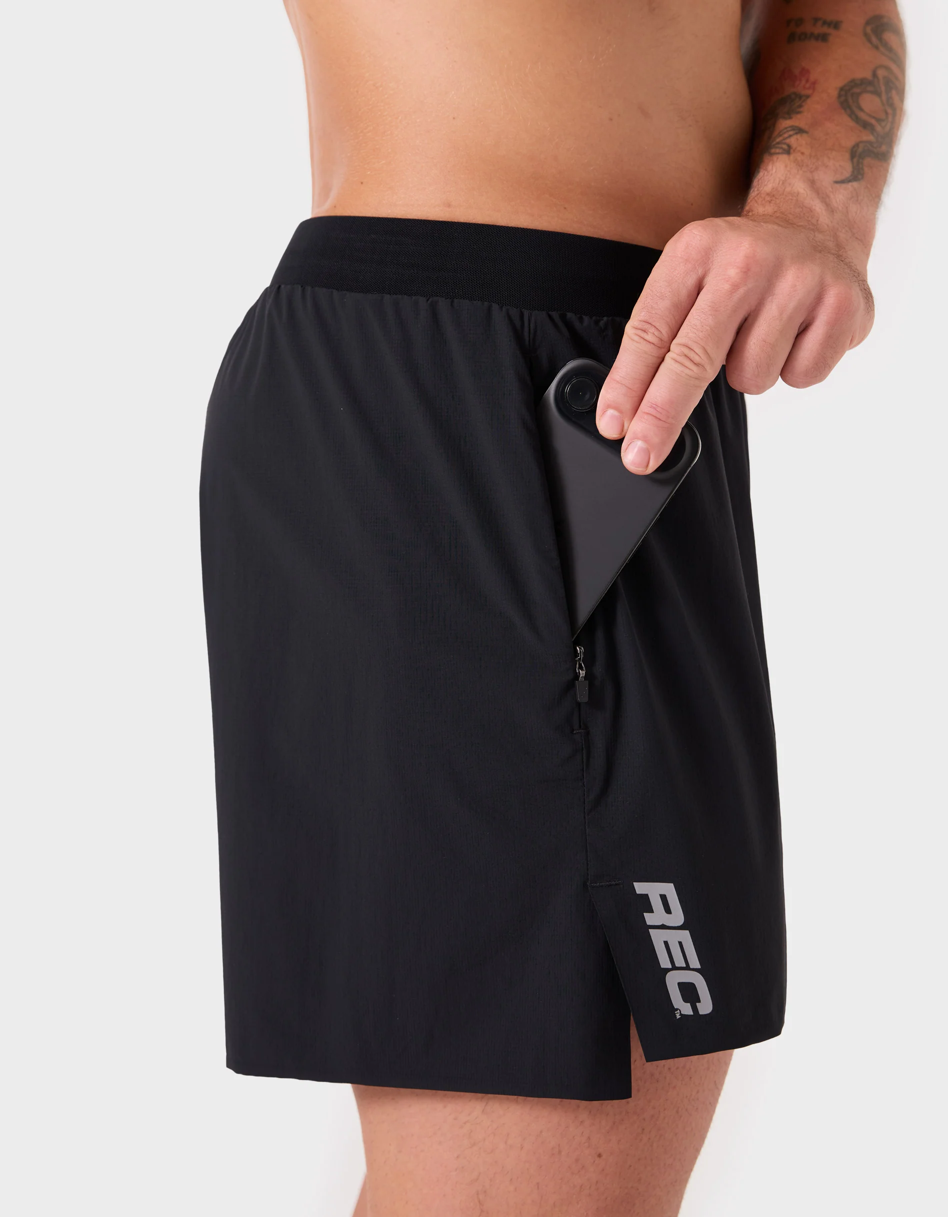 Type 0 Tracks Liner Short Black - Image 2