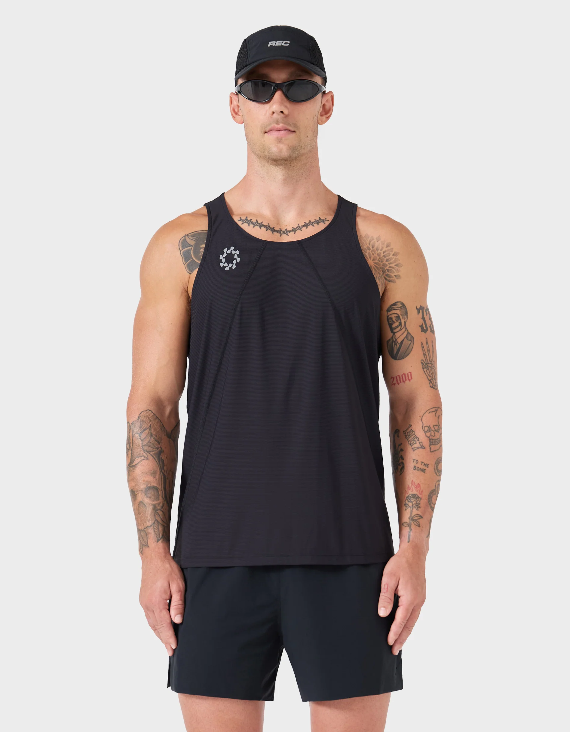 Men's Black Tank Tops